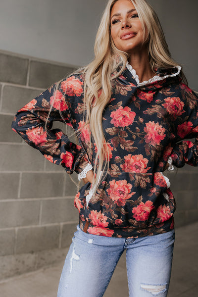 Ampersand Ave Kiss Goodnight University Hoodie