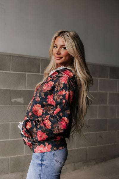 Ampersand Ave Kiss Goodnight University Hoodie