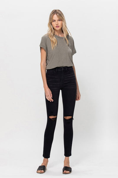 SUPER SOFT HIGH RISE SKINNY JEANS