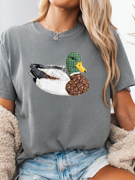 Patch Work Mallard Graphic