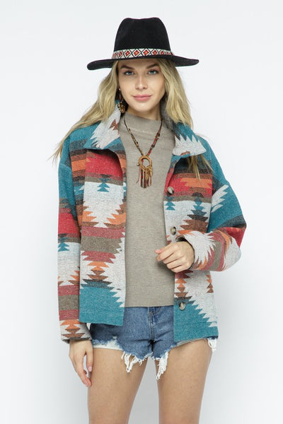 Soft & Comfy Aztec Jacket