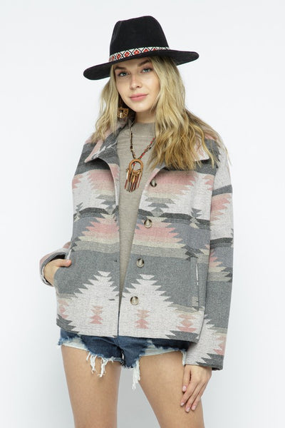 Soft & Comfy Aztec Jacket