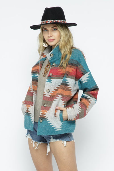 Soft & Comfy Aztec Jacket