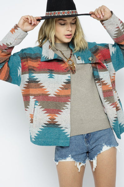 Soft & Comfy Aztec Jacket