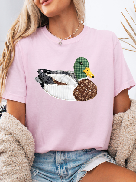 Patch Work Mallard Graphic