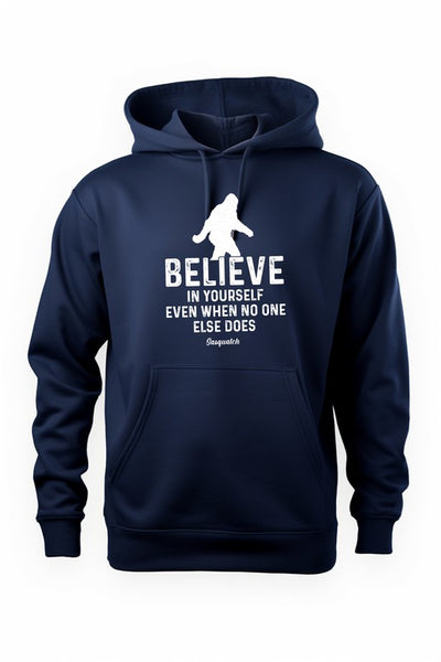 Believe In Yourself Graphic Hoodie - Plus Size