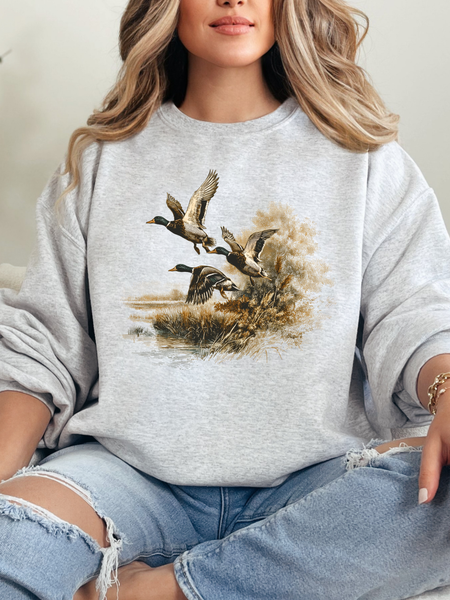 Golden Flight Mallard Graphic
