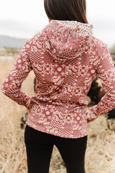 DoubleHood™ Sweatshirt - Cowboy Kisses