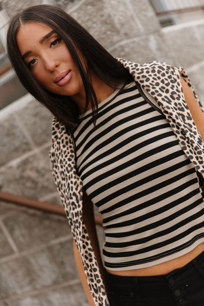 Ampersand Ave Stripe Tank - Milan