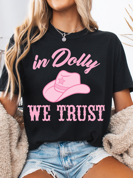 "In Dolly We Trust" Graphic