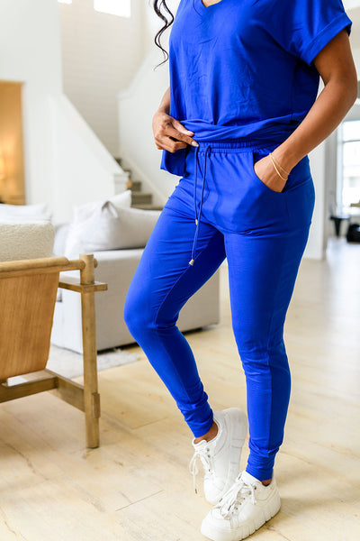 PREORDER: Krisie V-Neck Lounge Set in Six Colors - Ruby Rebellion