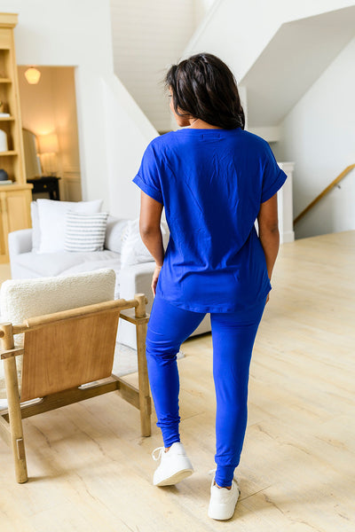 PREORDER: Krisie V-Neck Lounge Set in Six Colors - Ruby Rebellion