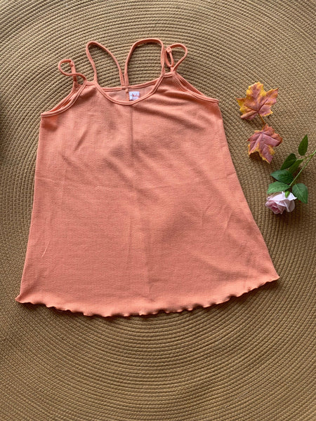 PREORDER: Nancy Ribbed Tank in Four Colors - Ruby Rebellion