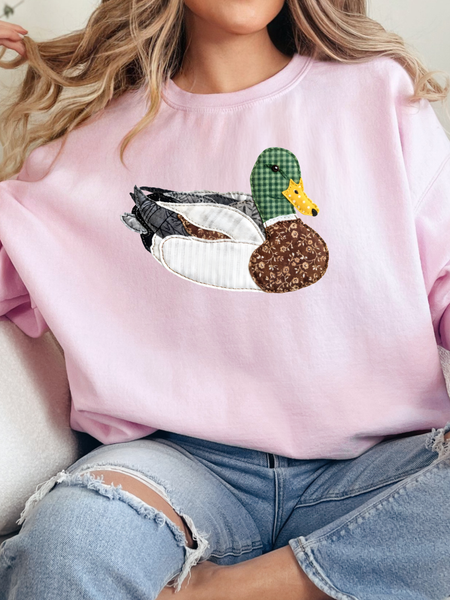 Patch Work Mallard Graphic
