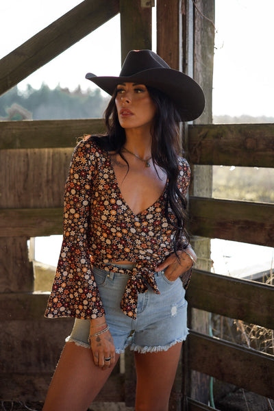 Brooke High Waisted Denim Shorts