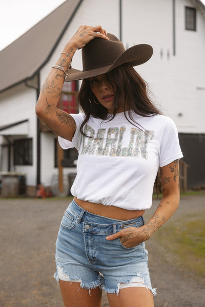 Hello Darlin' Camo Graphic