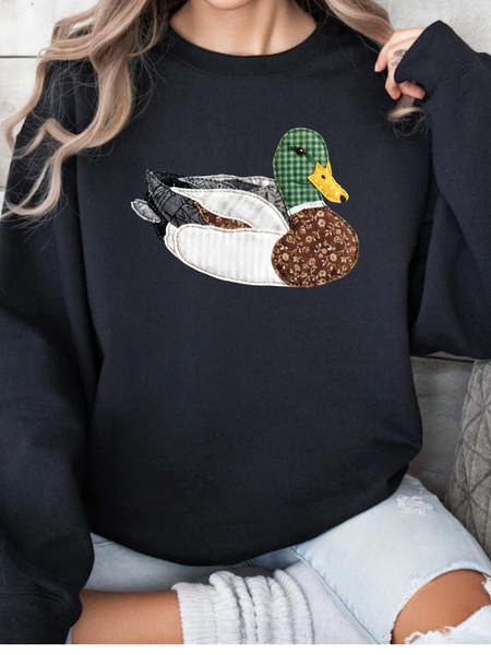 Patch Work Mallard Graphic
