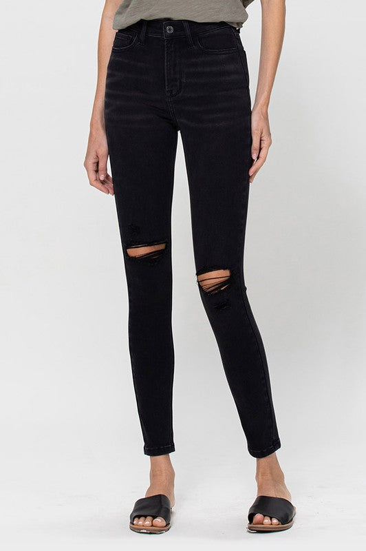 SUPER SOFT HIGH RISE SKINNY JEANS