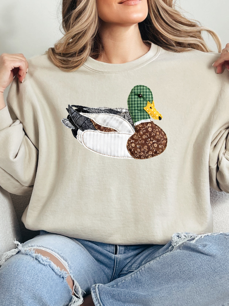 Patch Work Mallard Graphic