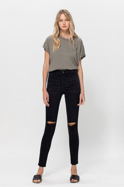 SUPER SOFT HIGH RISE SKINNY JEANS