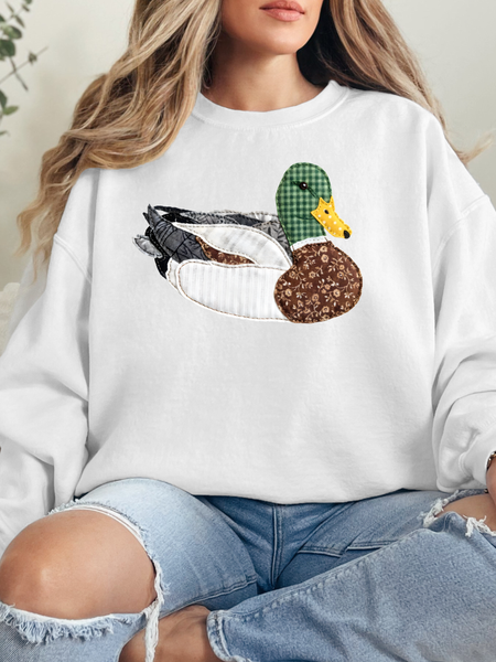 Patch Work Mallard Graphic