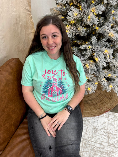 Joy to the World Graphic Tee and Graphic Sweatshirt
