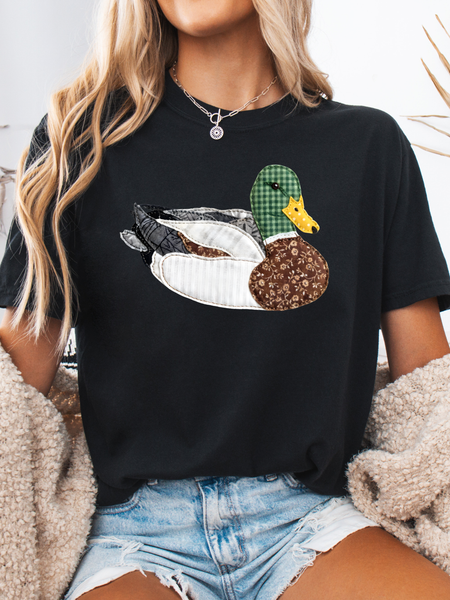 Patch Work Mallard Graphic