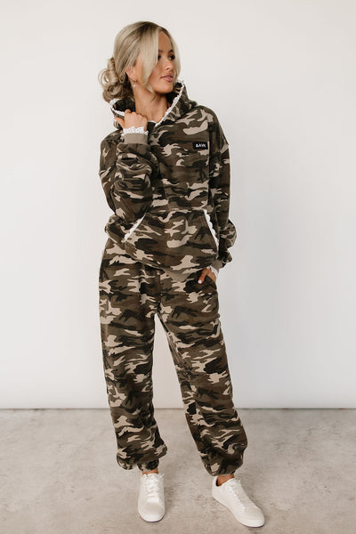 Comfort Zone Hoodie - Camo Lace