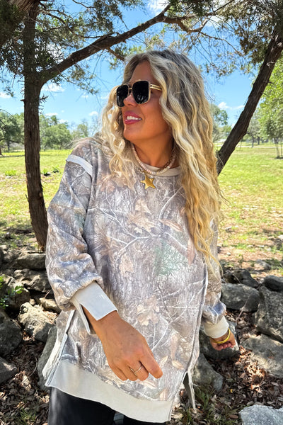 PREORDER: Camo Classic Crew Pullover