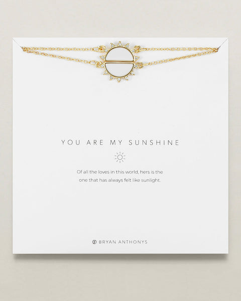 You Are My Sunshine Necklace - Ruby Rebellion