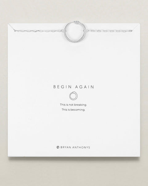 Begin Again Necklace - Ruby Rebellion