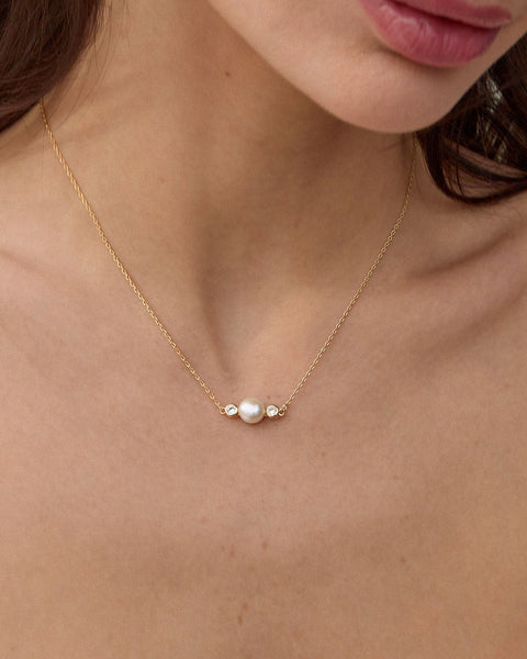 By My Side Pearl Necklace