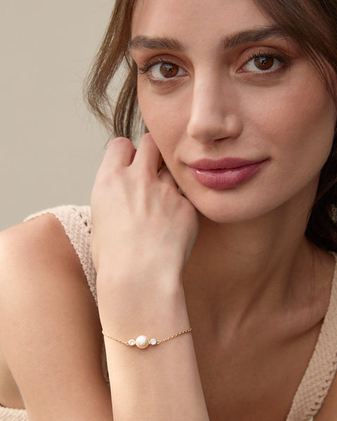 By My Side Pearl Bracelet