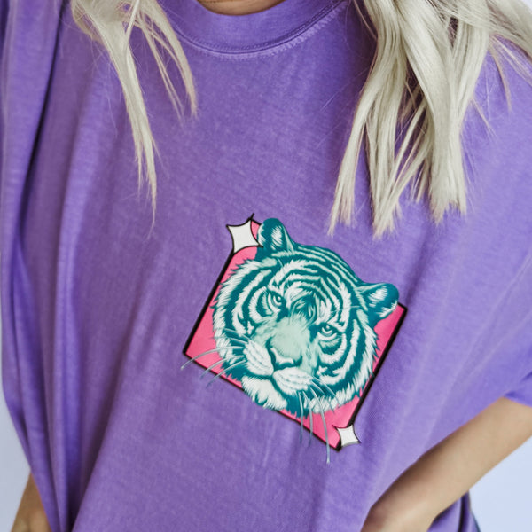 Heavens Are Roaring Tiger Graphic Tee - Ruby Rebellion