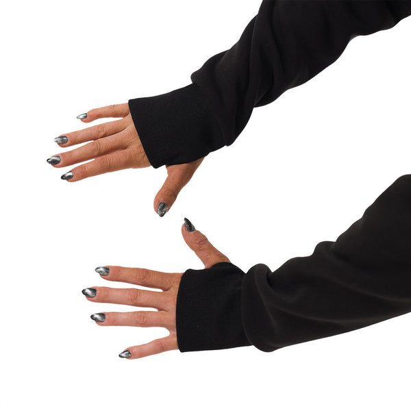 Fleece Zip Up | Black - Ruby Rebellion