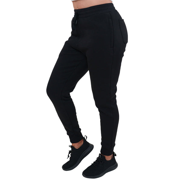 Rest Day Sweatpants | Fleece Lined | Black - Ruby Rebellion
