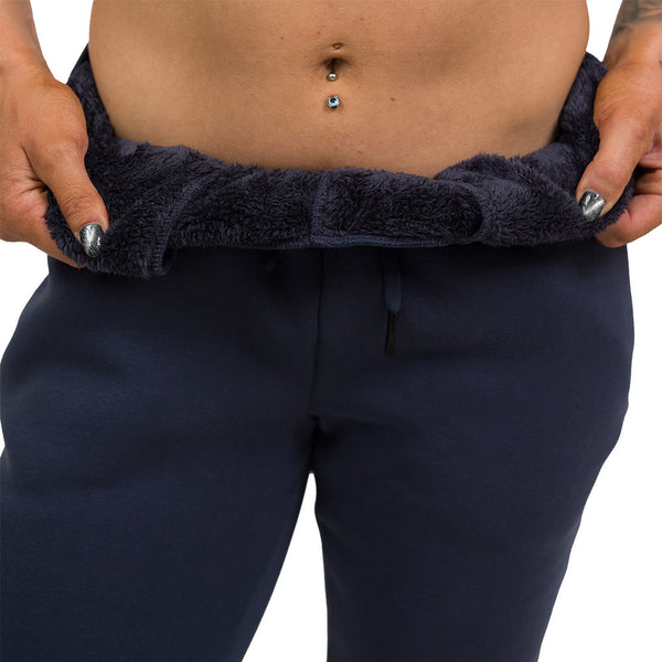 Rest Day Sweatpants | Fleece Lined | Navy - Ruby Rebellion