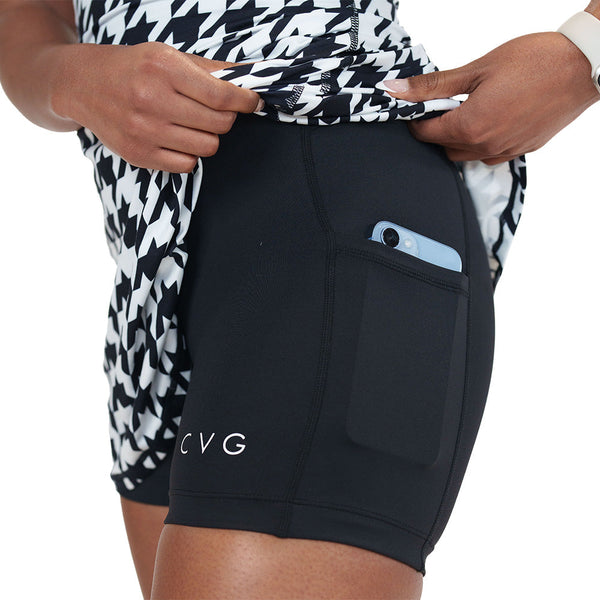 Limitless Dress | Checkmate Houndstooth