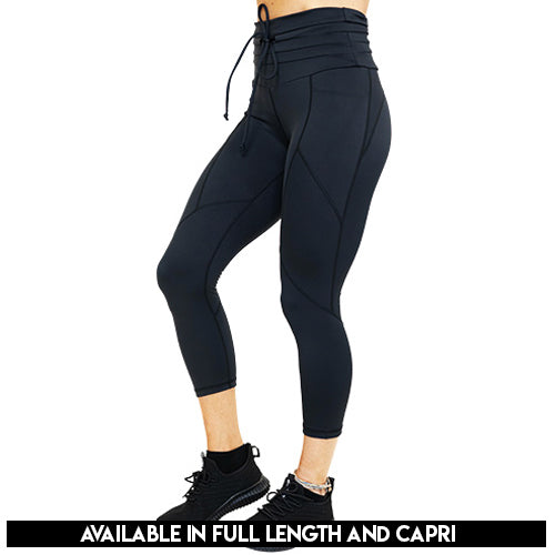 Legacy Leggings | Black - Ruby Rebellion