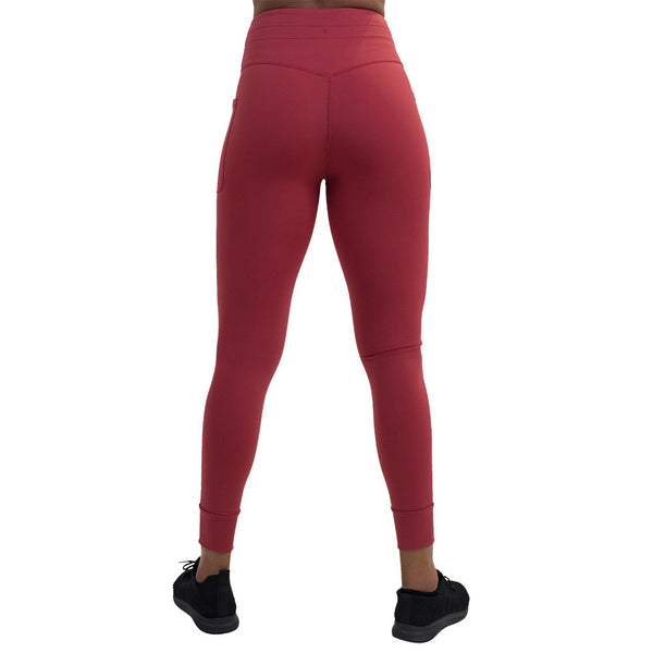 Omni Leggings | Garnet Red - Ruby Rebellion