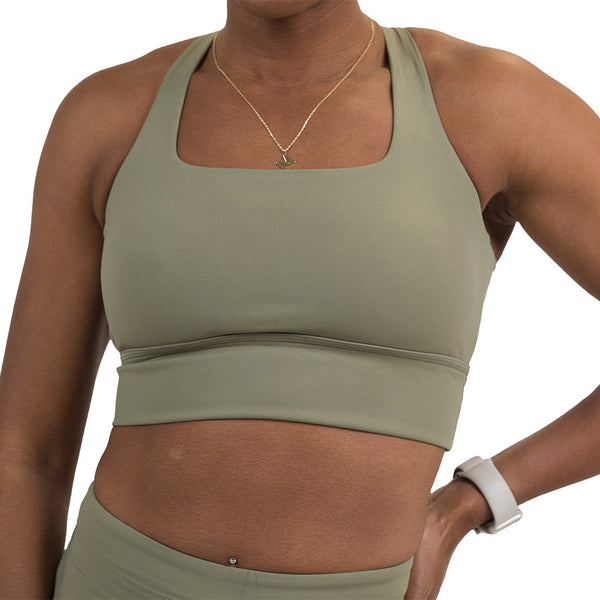 Longline Bra | Green Tea - Ruby Rebellion