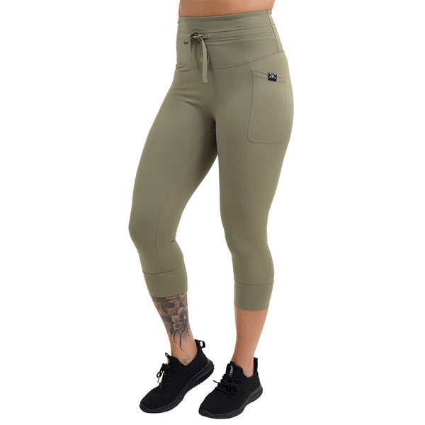 Omni Leggings | Green Tea - Ruby Rebellion