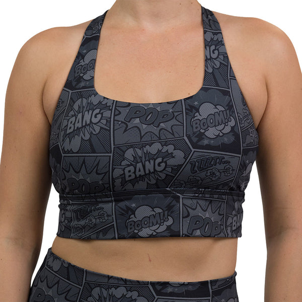 Longline Bra | Shadow Knockout - Ruby Rebellion