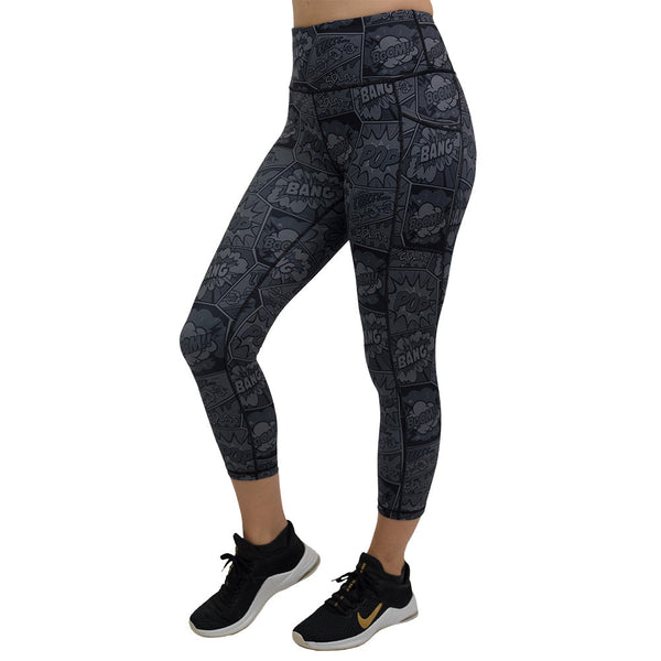 Shadow Knockout Leggings - Ruby Rebellion