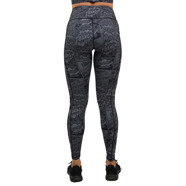 Shadow Knockout Leggings - Ruby Rebellion