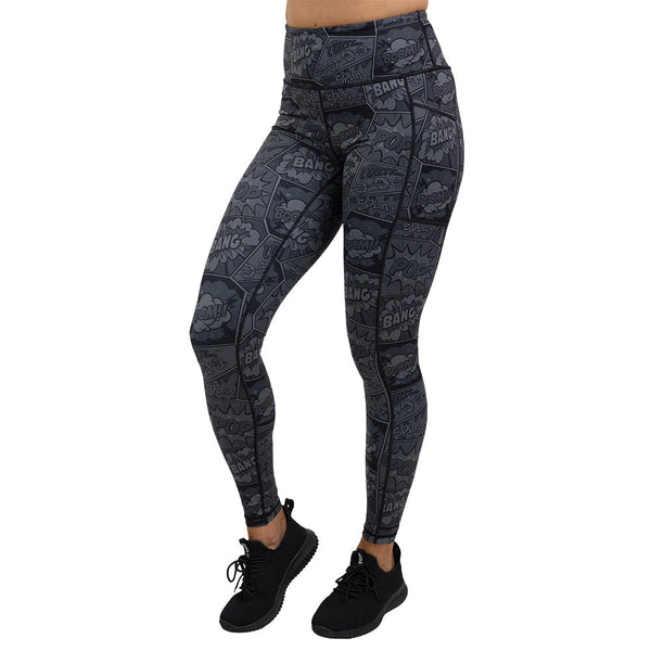 Shadow Knockout Leggings - Ruby Rebellion