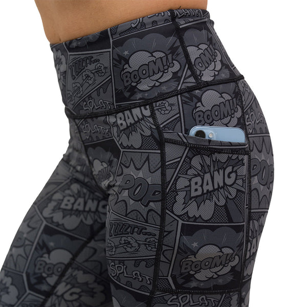 Shadow Knockout Leggings - Ruby Rebellion
