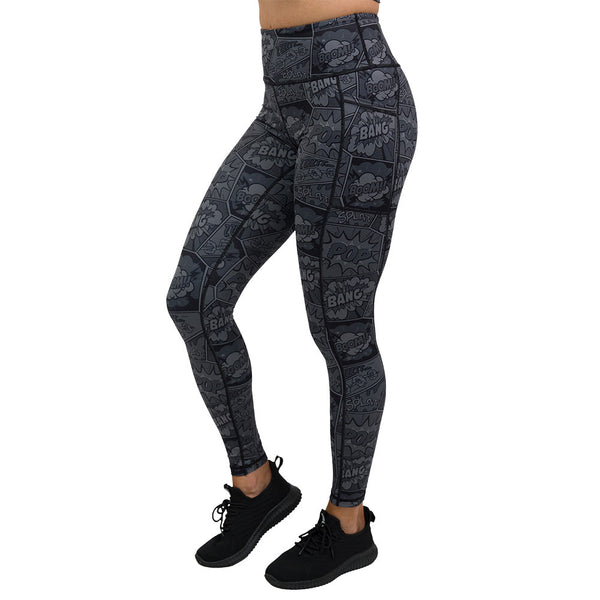 Shadow Knockout Leggings - Ruby Rebellion