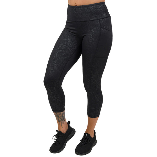 Shadow Python Leggings - Ruby Rebellion
