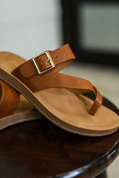 Canyon Walk Slip on Sandals in Storm Tan - Ruby Rebellion
